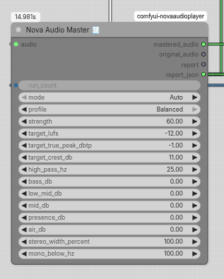 Nova Audio Master