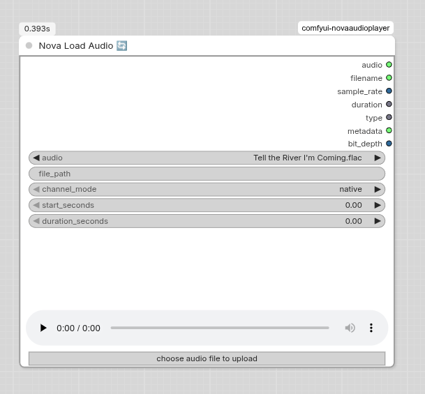 Nova Load Audio