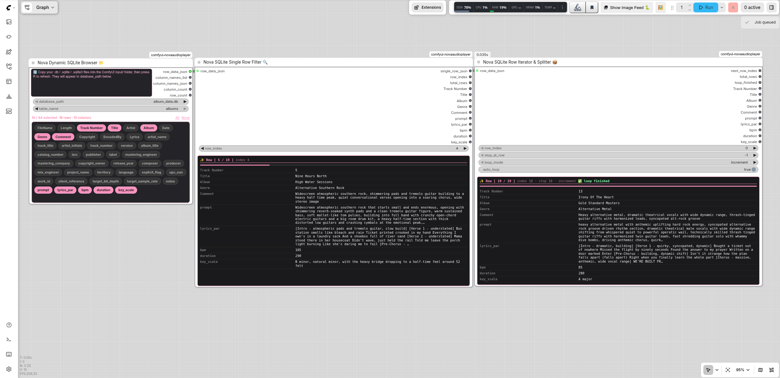 Nova Dynamic SQLite Browser