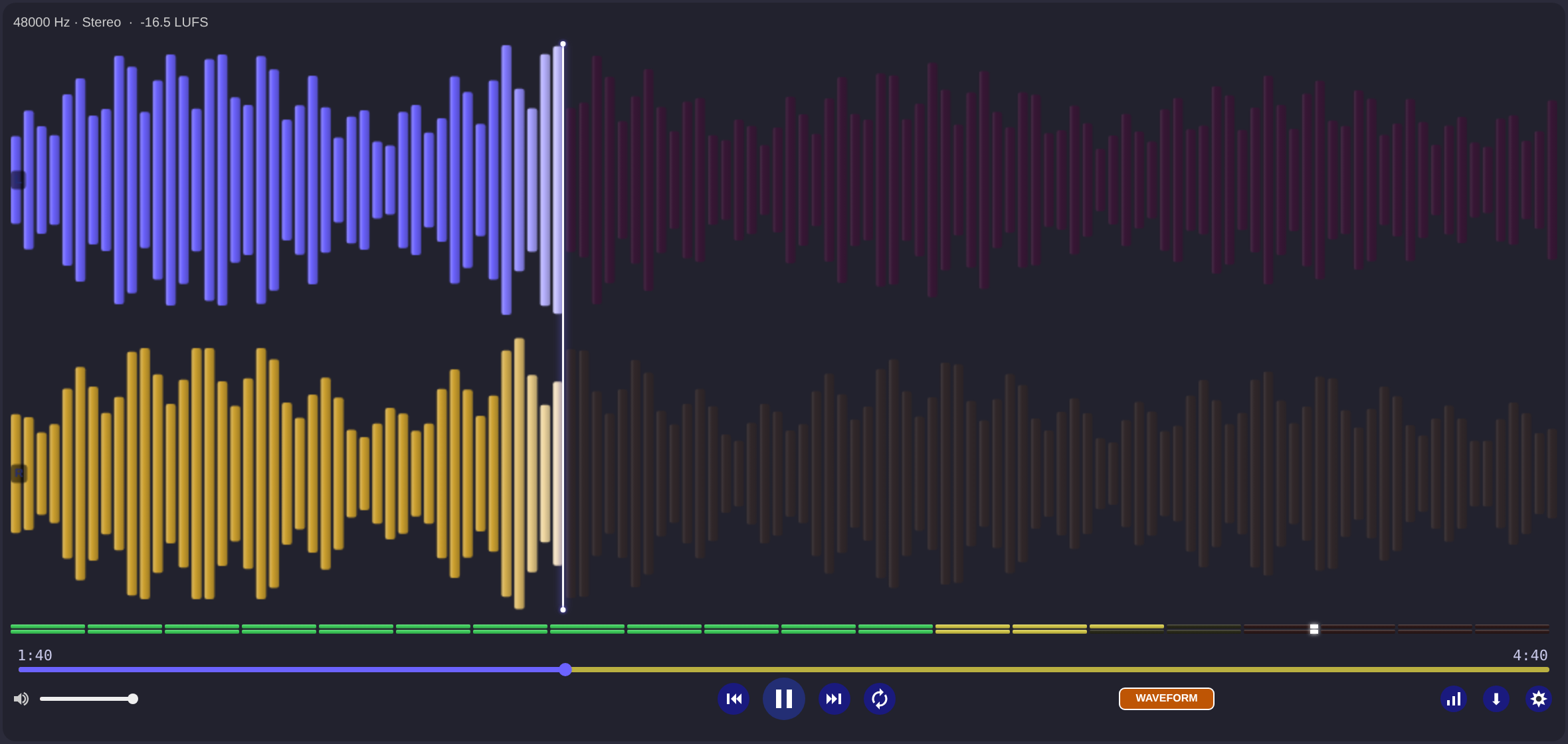 Nova Audio Player
