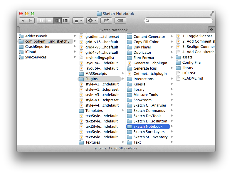 Sketch Plugins Folder