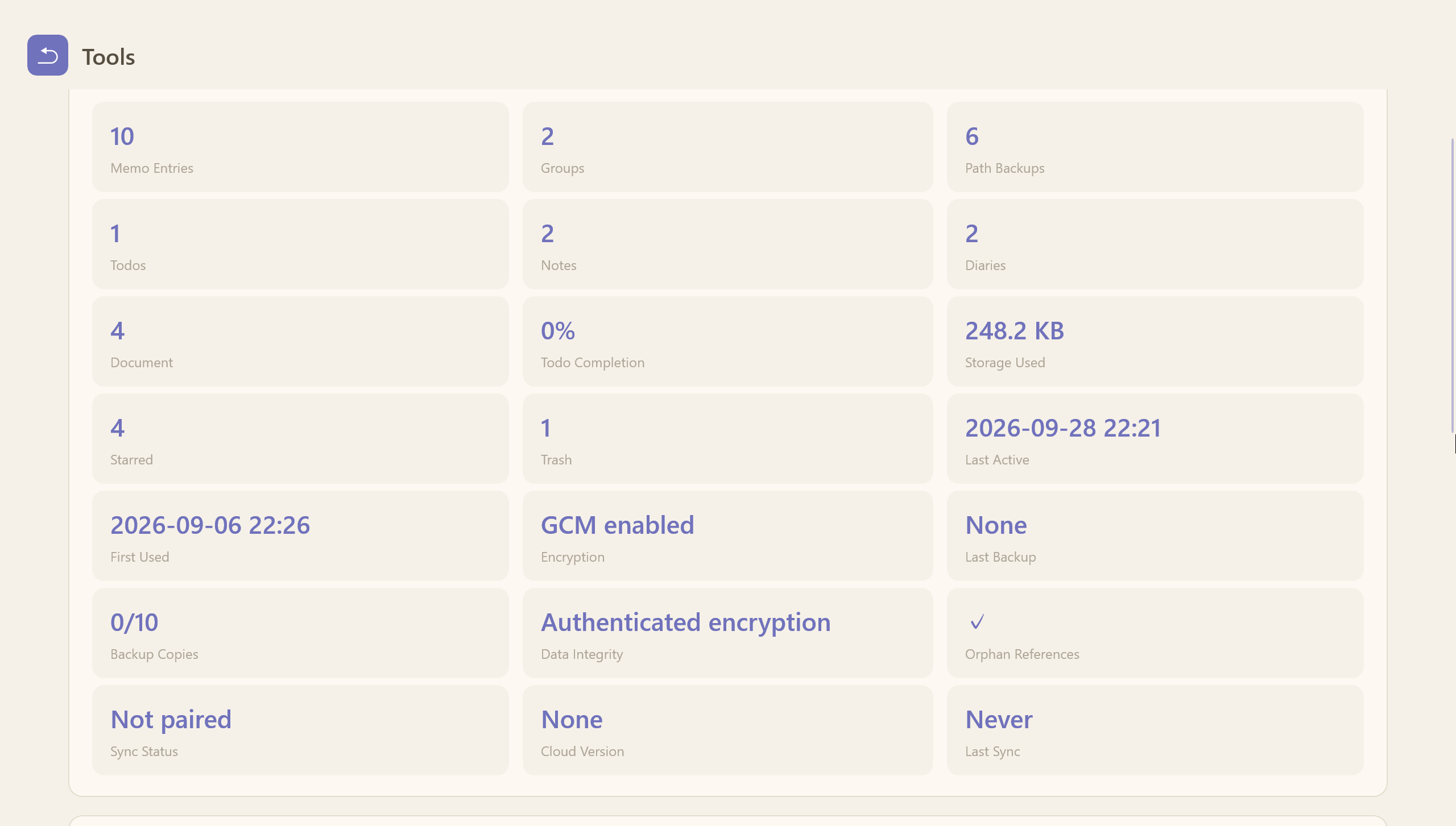 Data overview