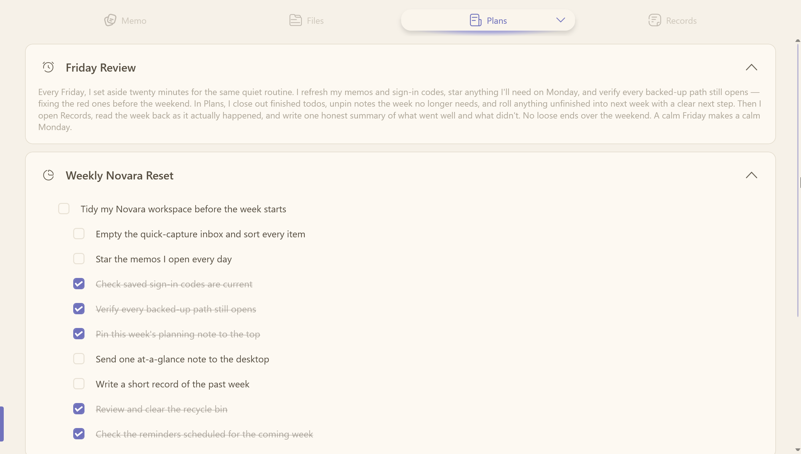 Task dashboard