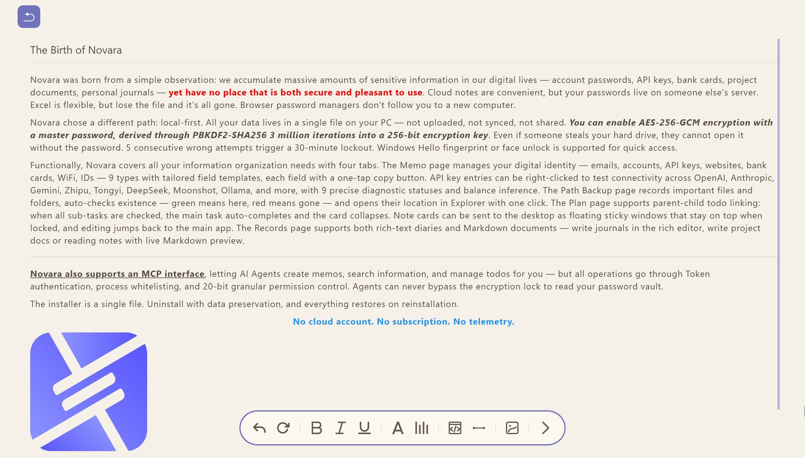 Rich text HTML editor