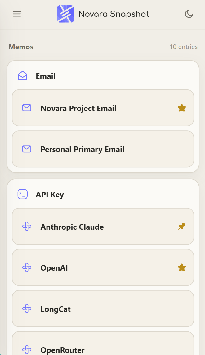 Snapshot viewer on mobile