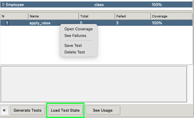 Tests Tree