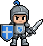 generated knight sprite