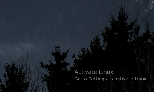 Activate Linux