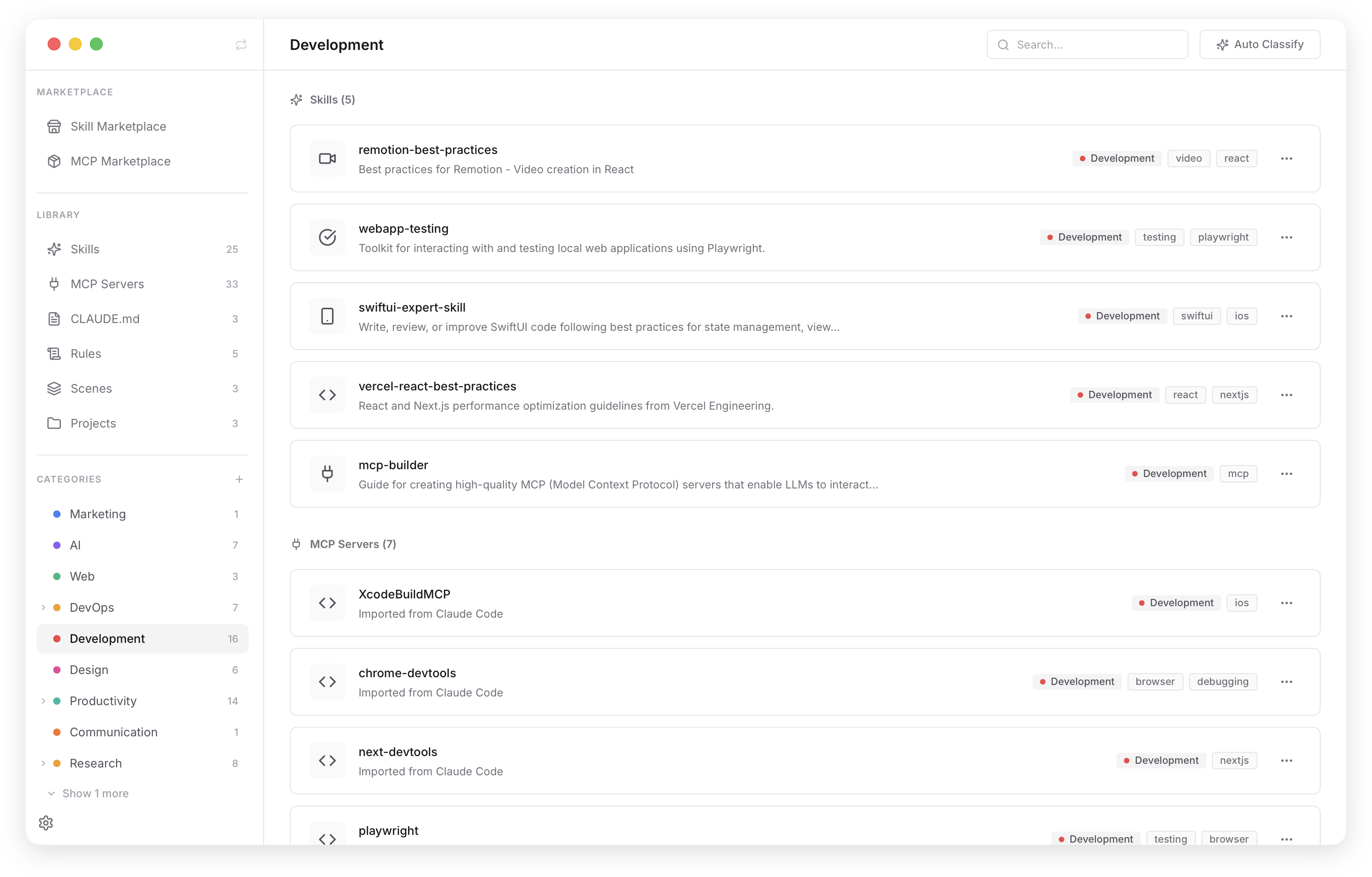 Category Filter
