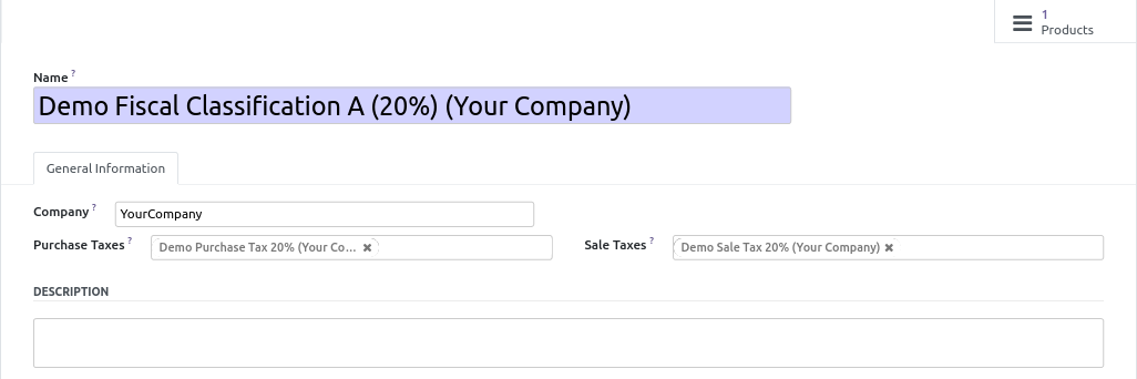 fiscal classification form
