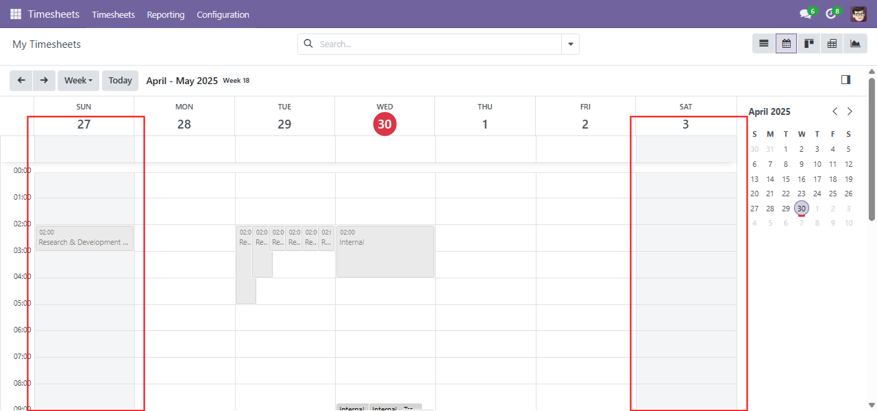 calendar