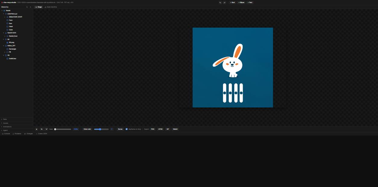 Export panel