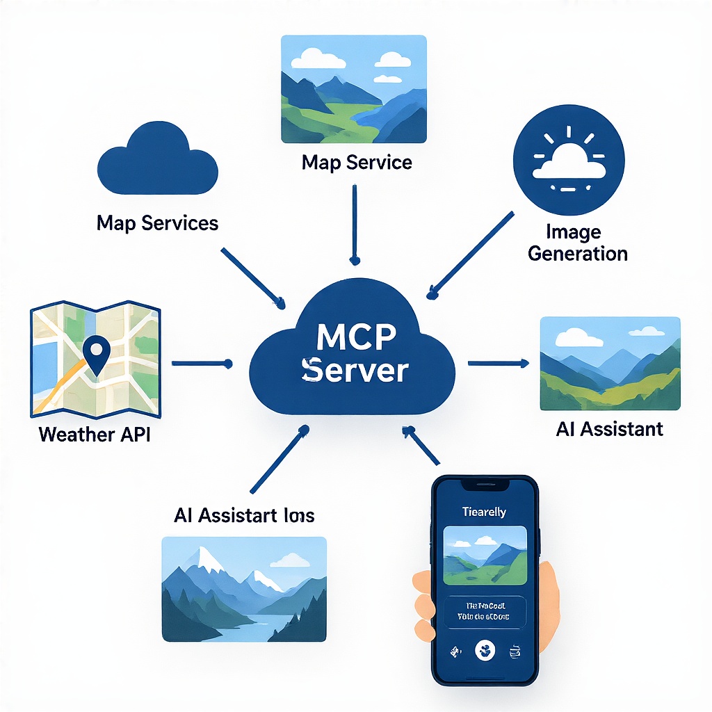 MCP Architecture Illustration