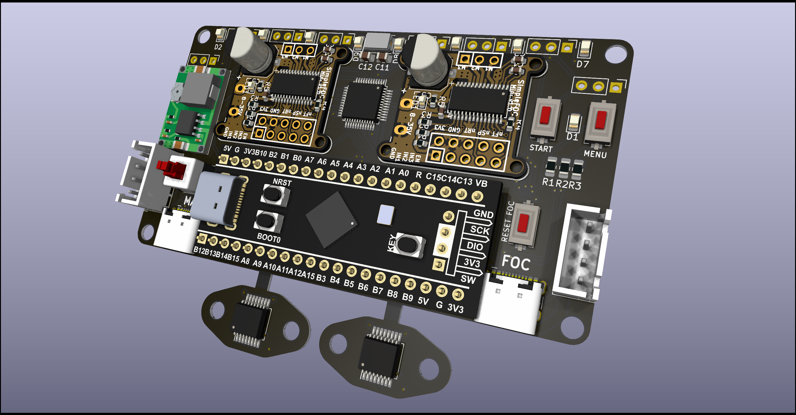 UltiBot PCB Front