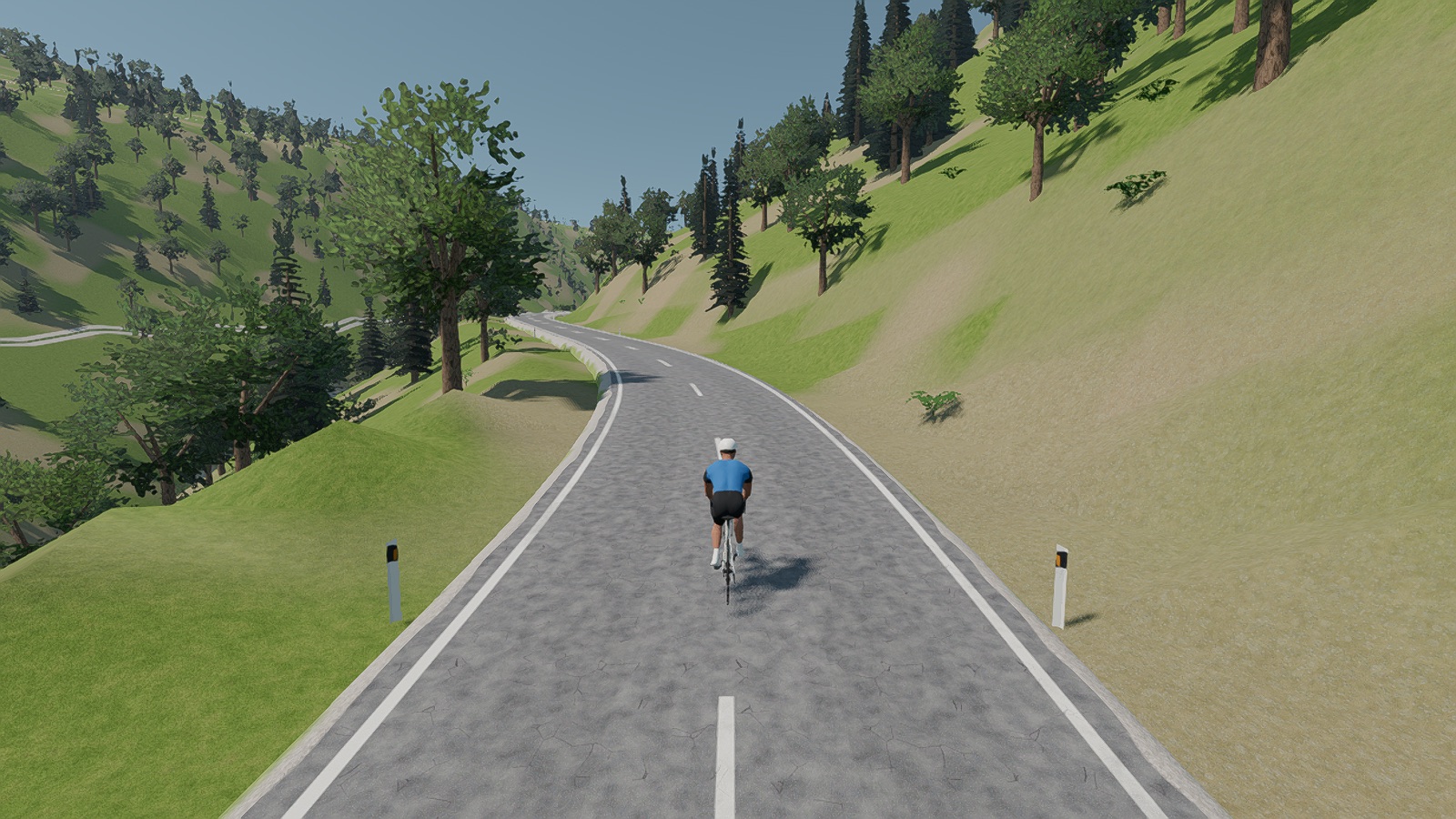 Fewer nearby trees on Low