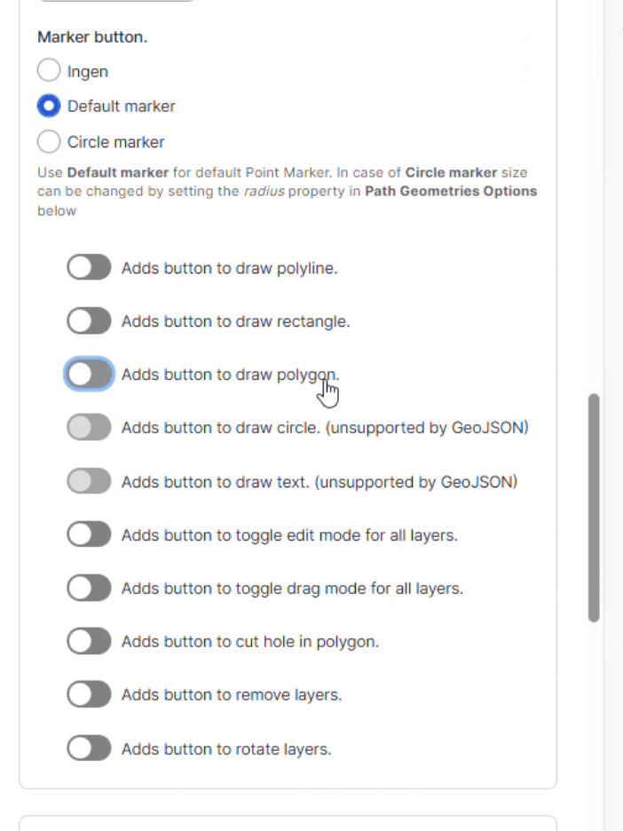 Fix: Zoom værktøjer kortmodulet