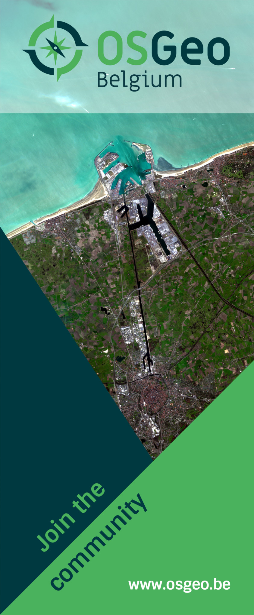 OSGeo Belgium banner