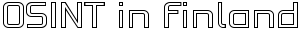 OSINT in Finland - Legal Information Search and Open Sources