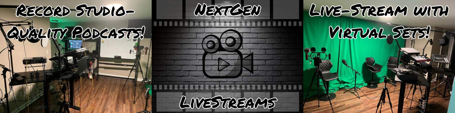 Professional studio setup with advanced production equipment