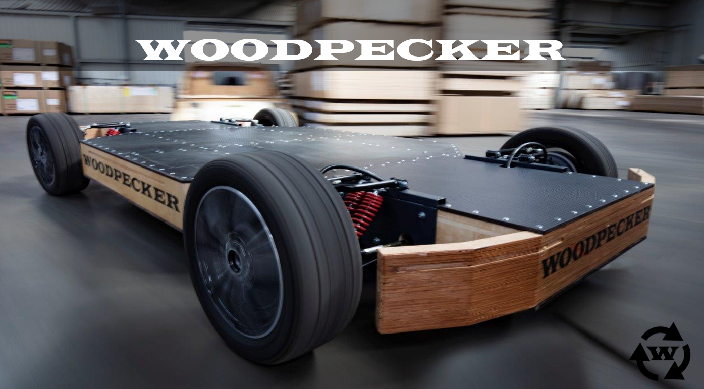 Render of the Woodpecker low-speed electric vehicle platform