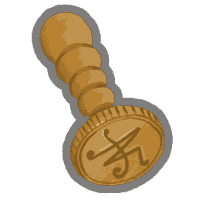 Obtained on floor 36
Upon pickup, choose an Attack or Skill in your Deck to Enchant with Royally Approved.