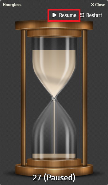 Hourglass Window