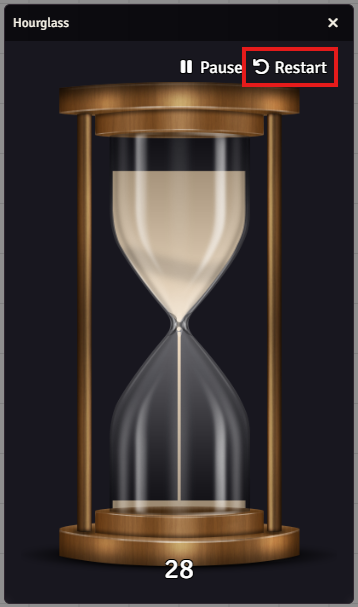 Hourglass Window