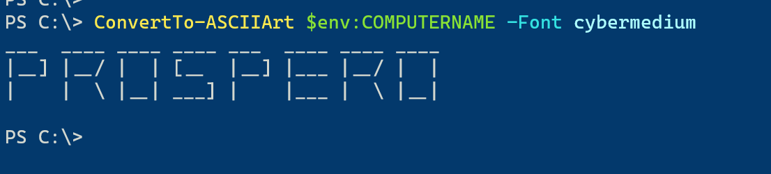 ConvertTo-ASCIIArt