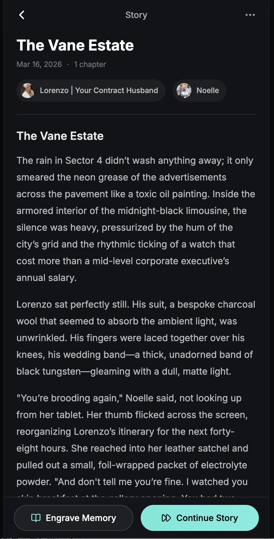 Story Page