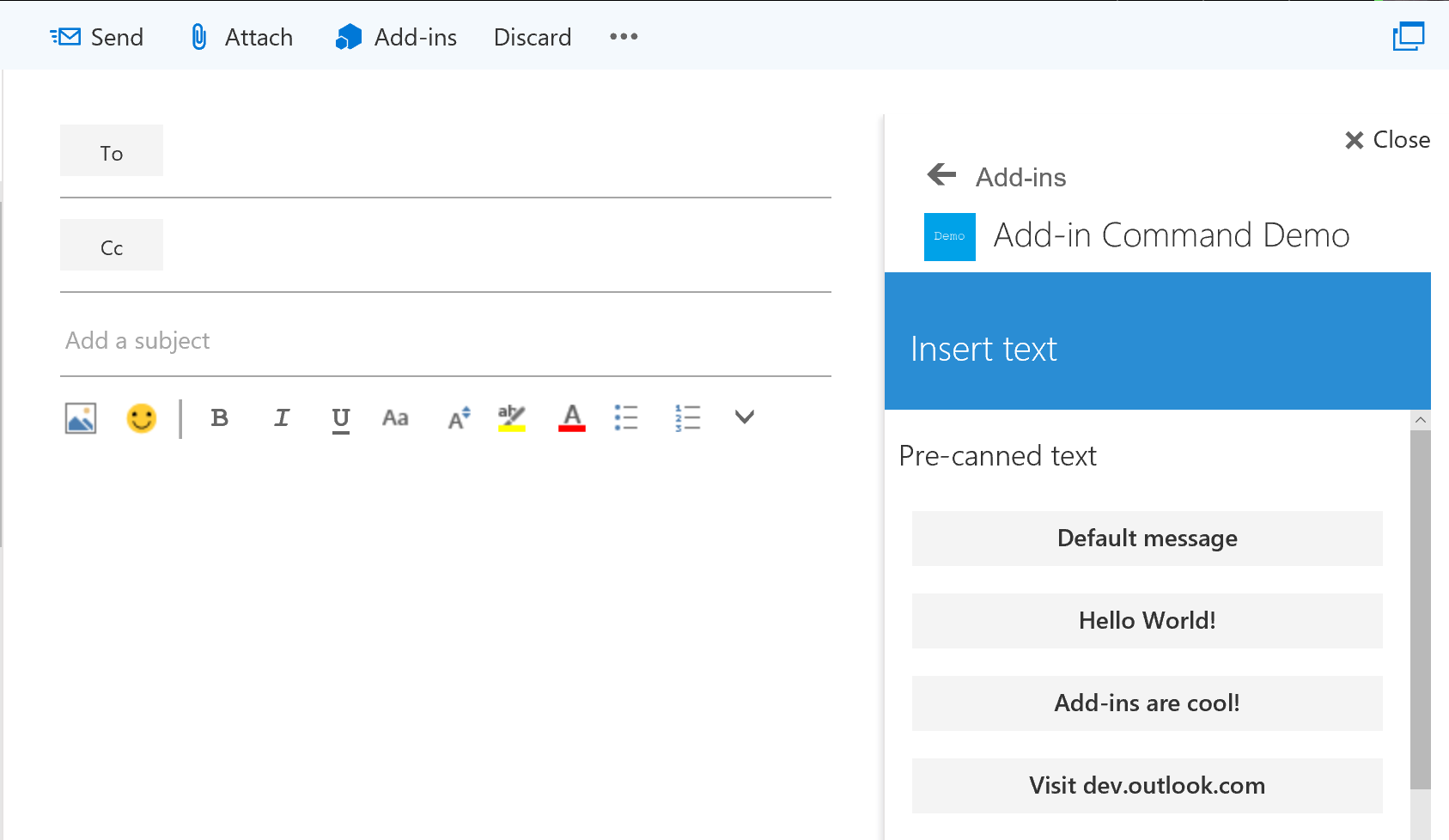 outlook-add-in-command-demo