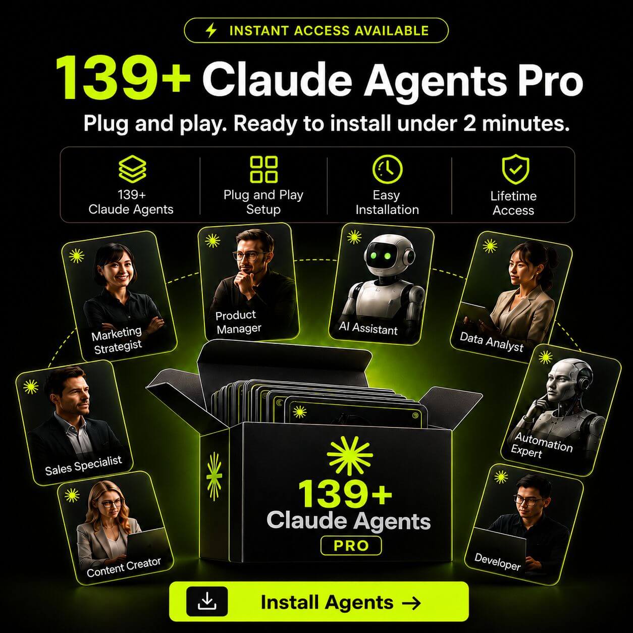 Agents Pro Pack — 139+ AI Specialists