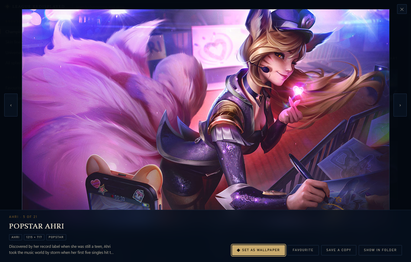 Artwork viewer