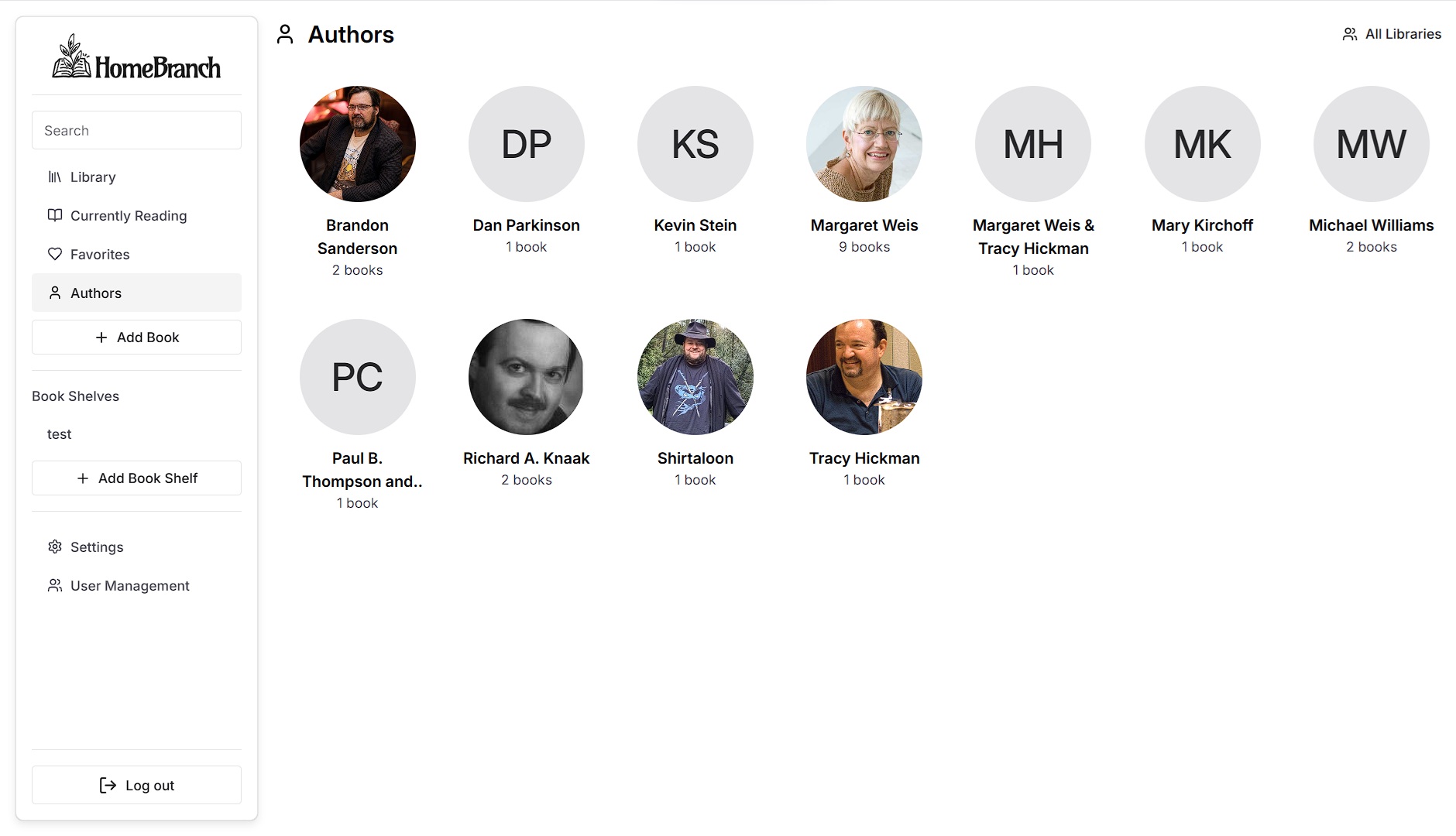 Authors View