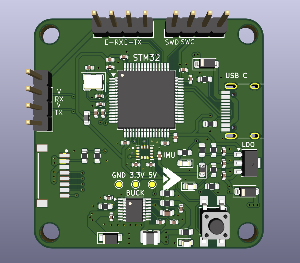 Flight controller f405, from the project README