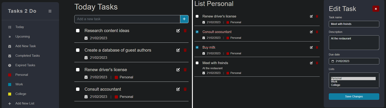GitHub - OhadLavi/Tasks2Do: Task2Do is a user-friendly todo list ...