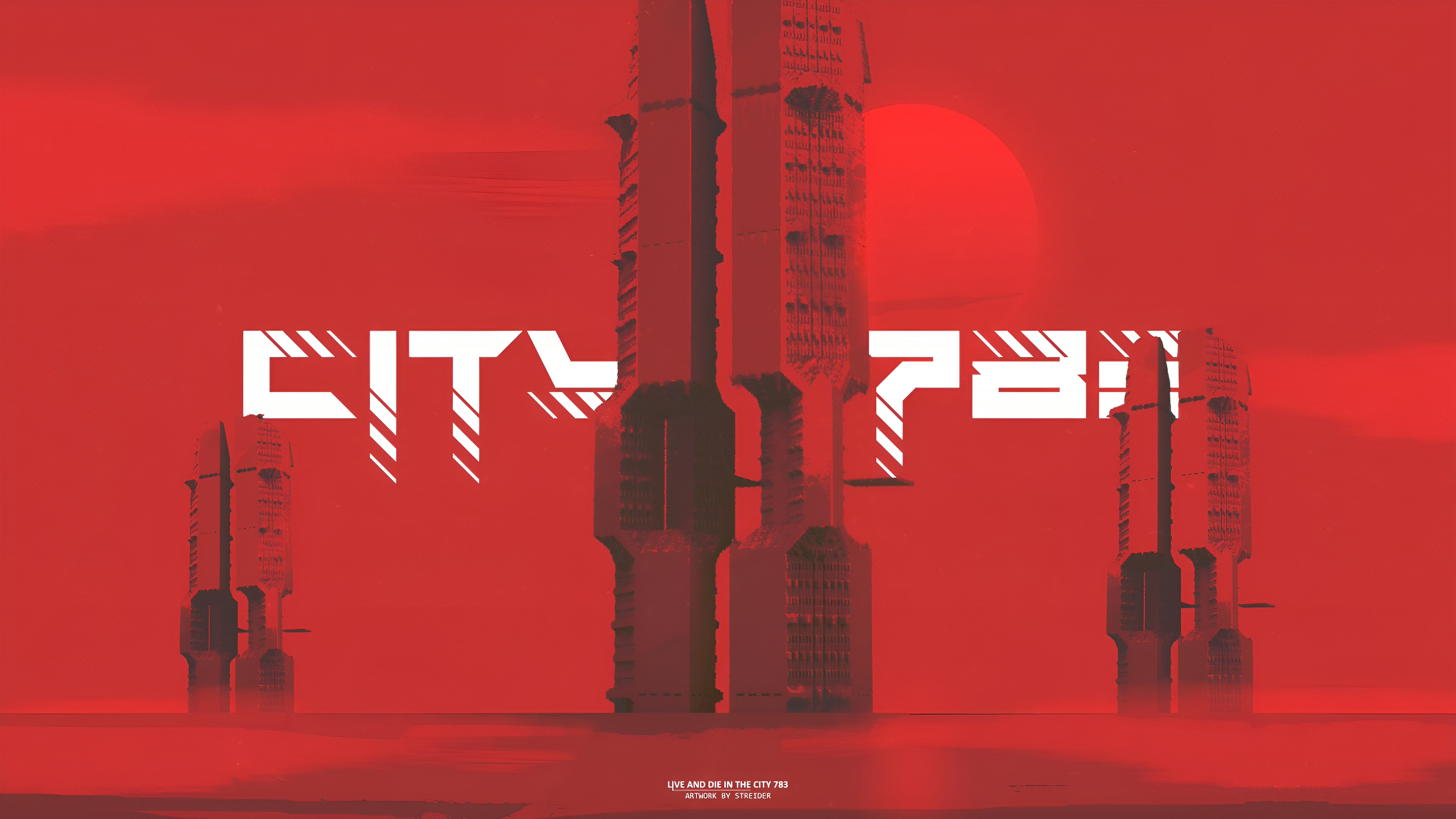 City 783 skyline wallpaper