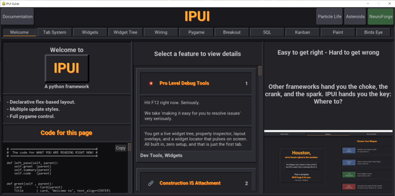 Showcase Screenshot
