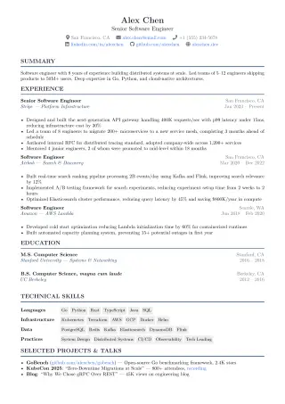 Первая страница: B1rd33 Pdflatex Skill Cv