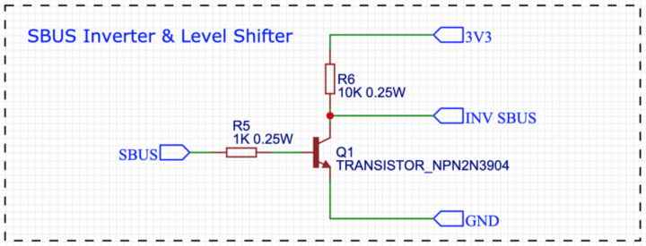 Sbus converter schematic