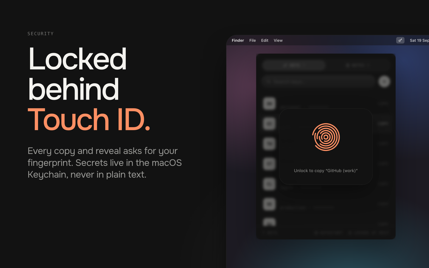 Keyholdr screenshot 2