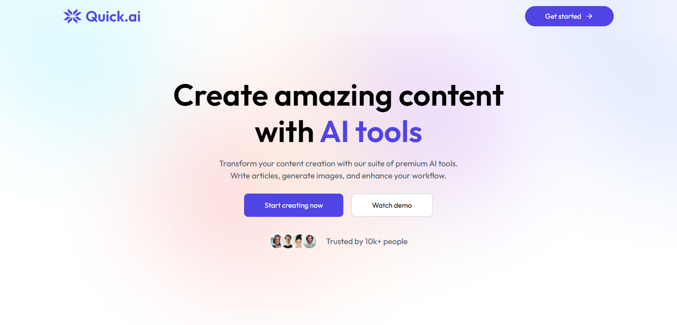 Quick AI Screenshot 2