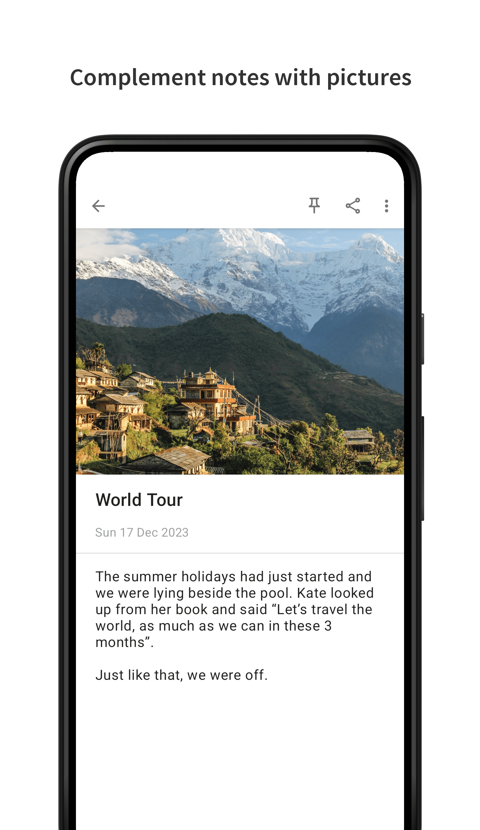 Screenshot 4 of Notally — opens full size