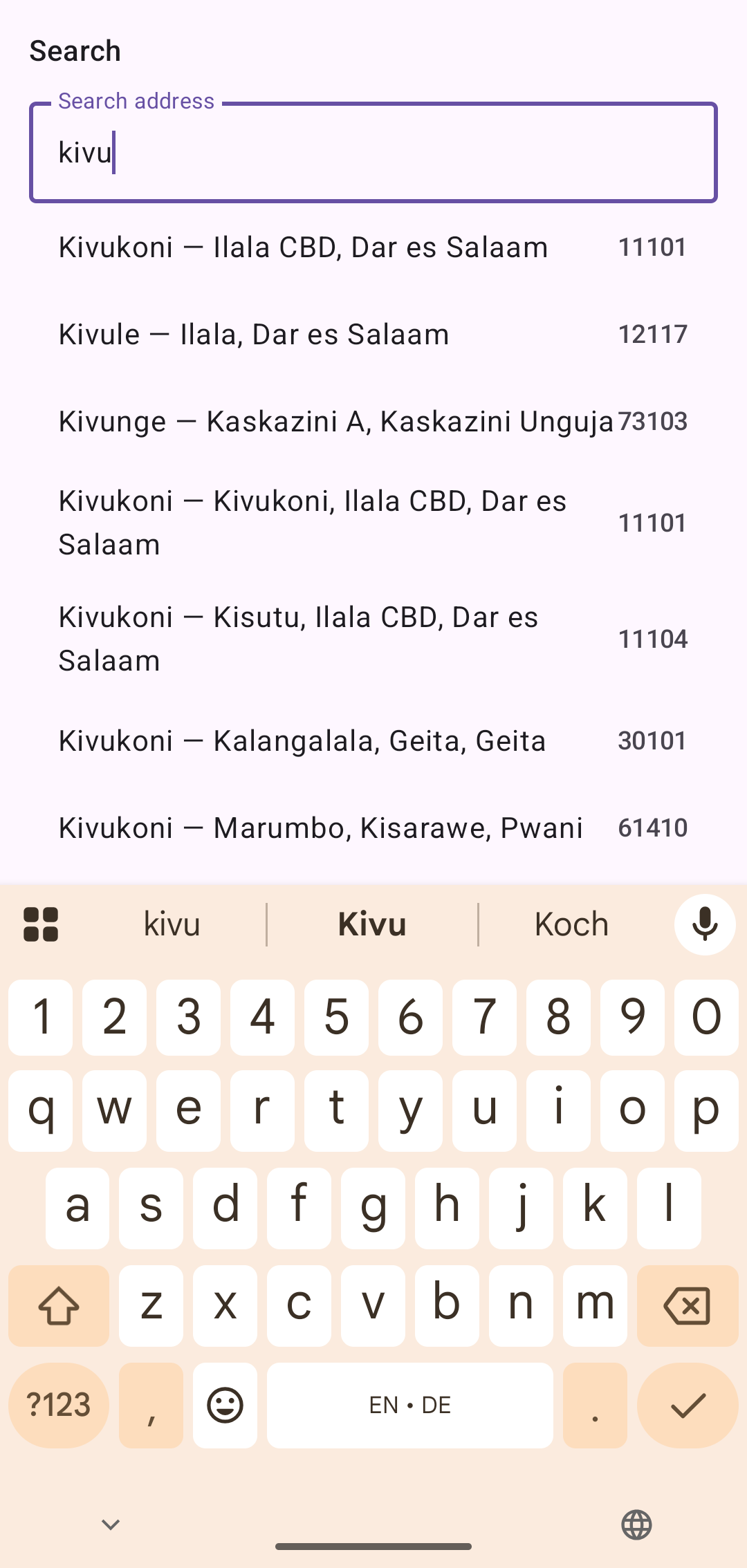 Search