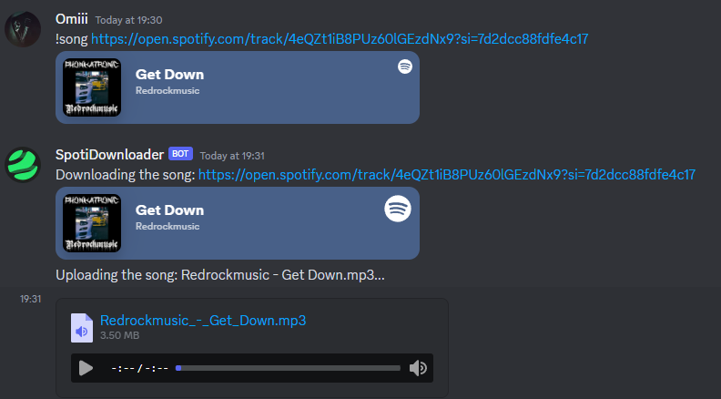 Omiiidev's SpotiDL Discord bot