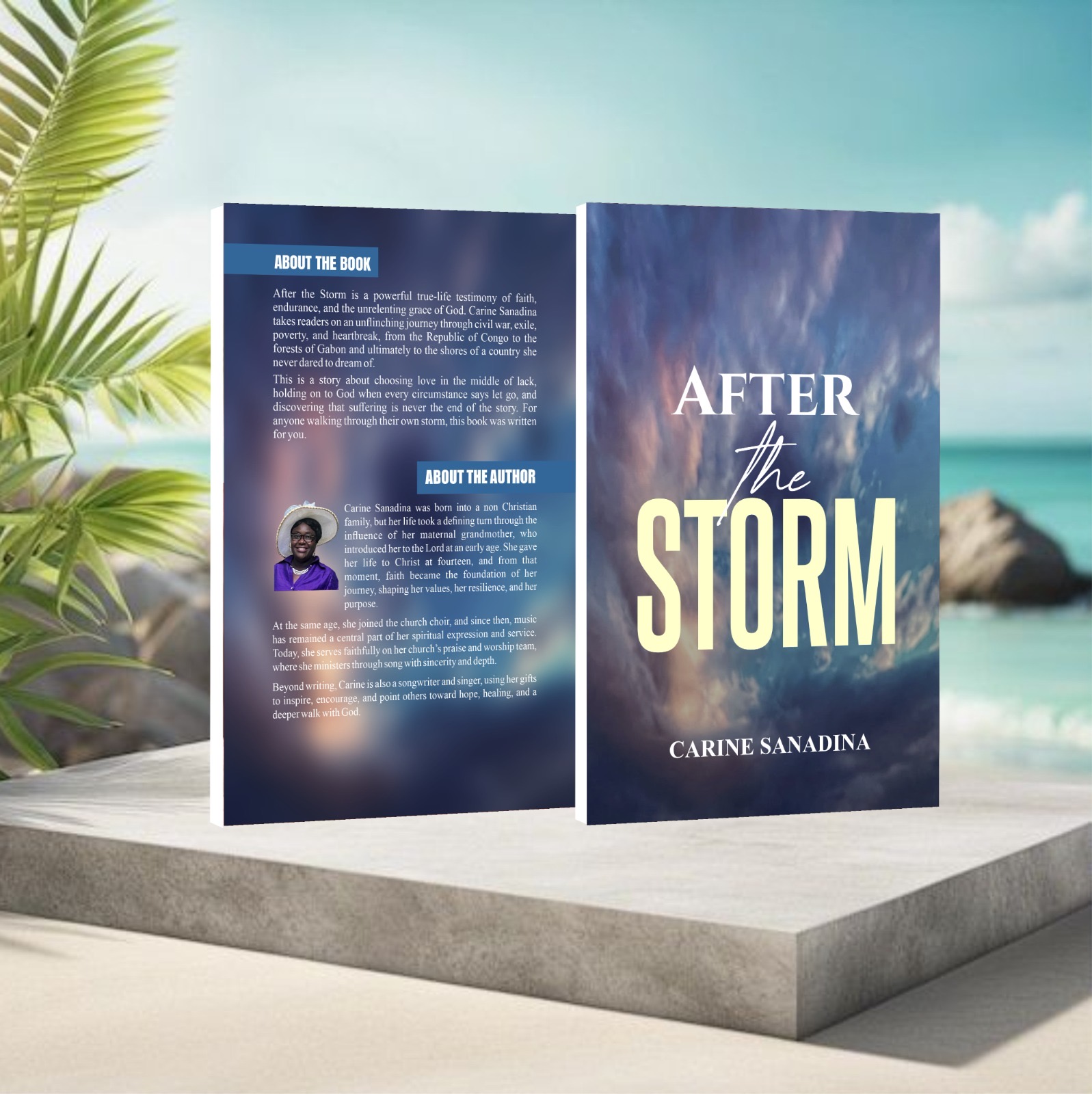 After The Storm book cover by Carine Sanadina