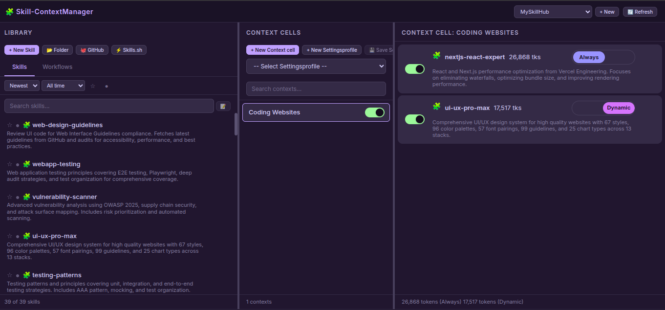 One-Man-Company/Skills-ContextManager cover
