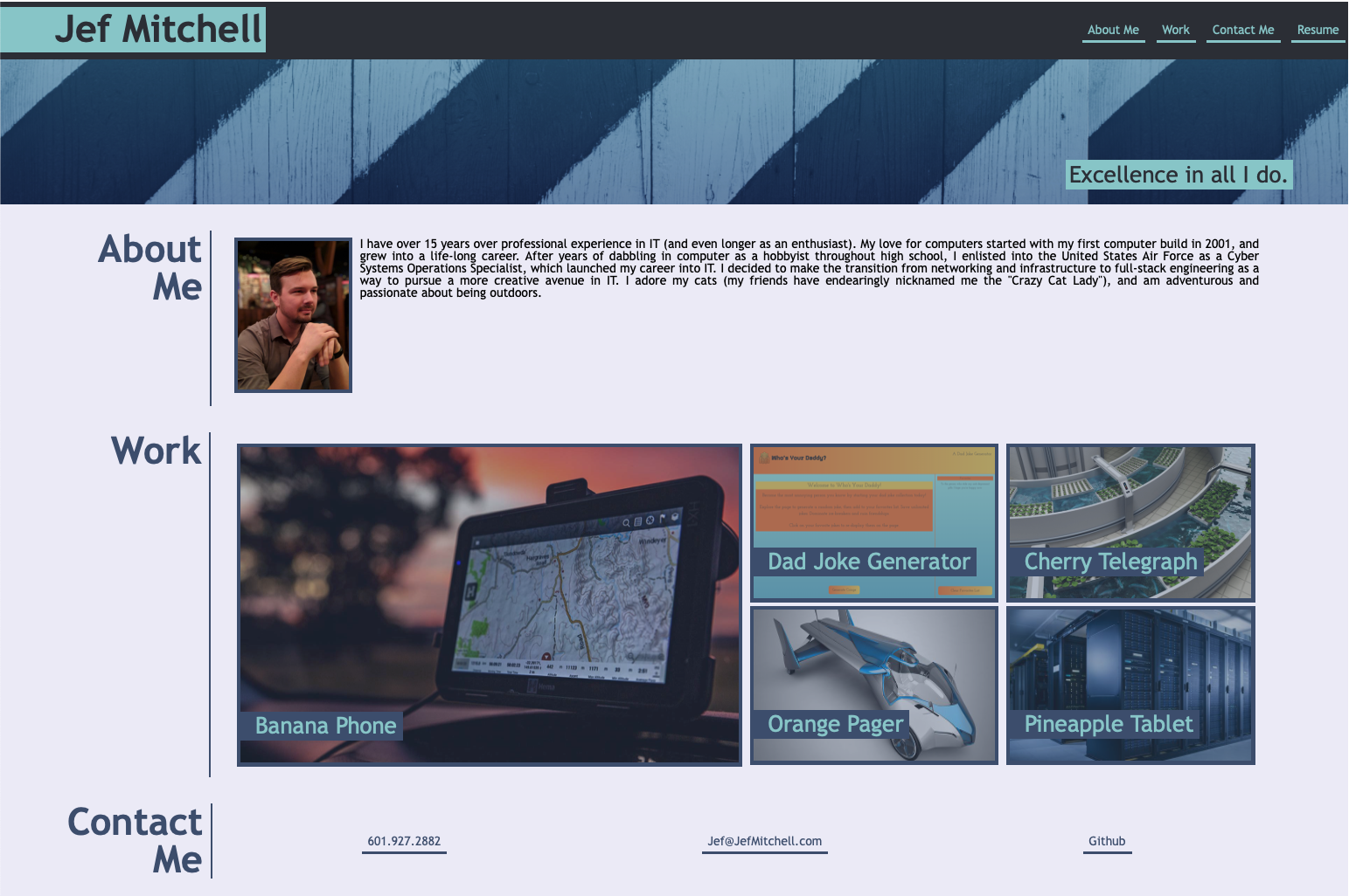 site screenshot
