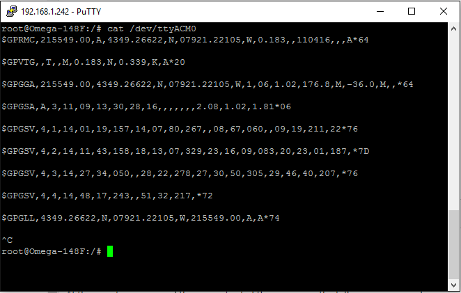 nmea output