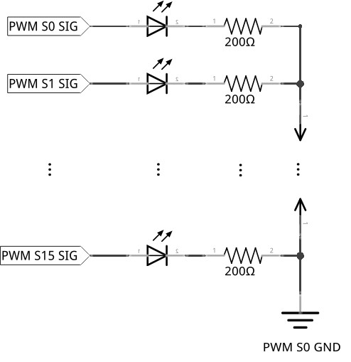 Circuit diagram for this experiment