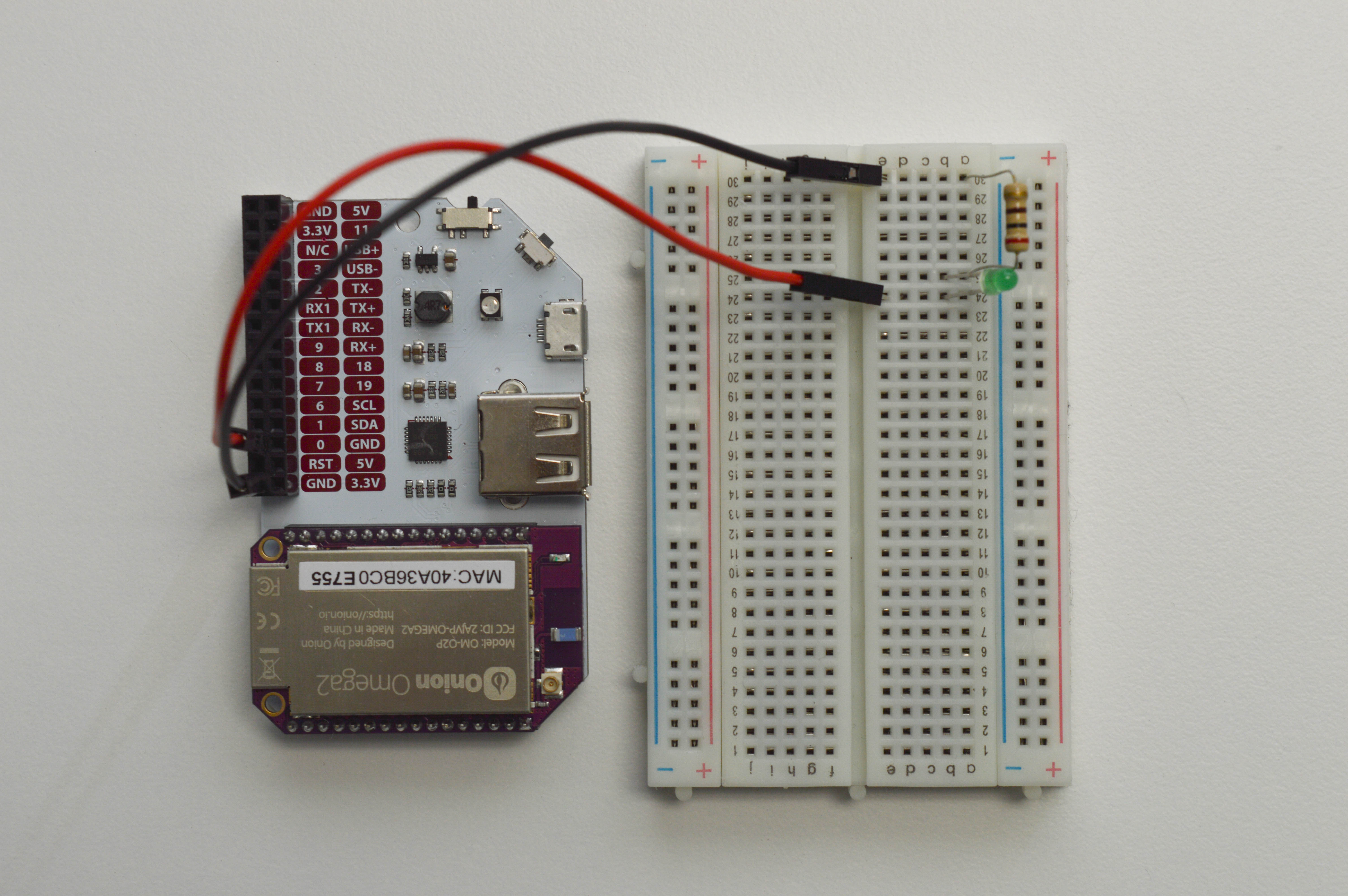 Assembled circuit